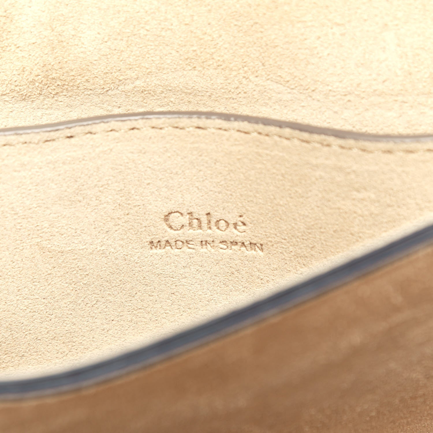 Chloe Suede Calfskin Small Faye Shoulder Bag Happy Green 6 of 9