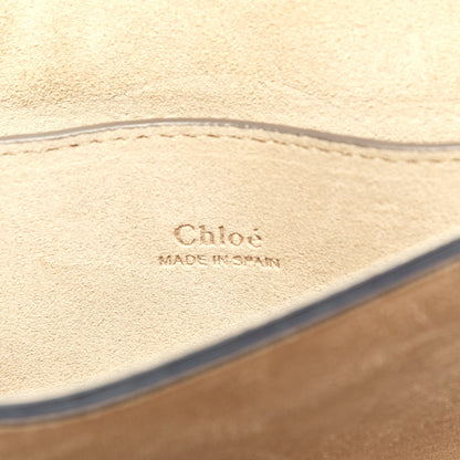 Chloe Suede Calfskin Small Faye Shoulder Bag Happy Green 6 of 9