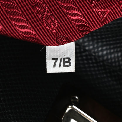 Prada Saffiano Cuir Twin Tote Black 7 of 12