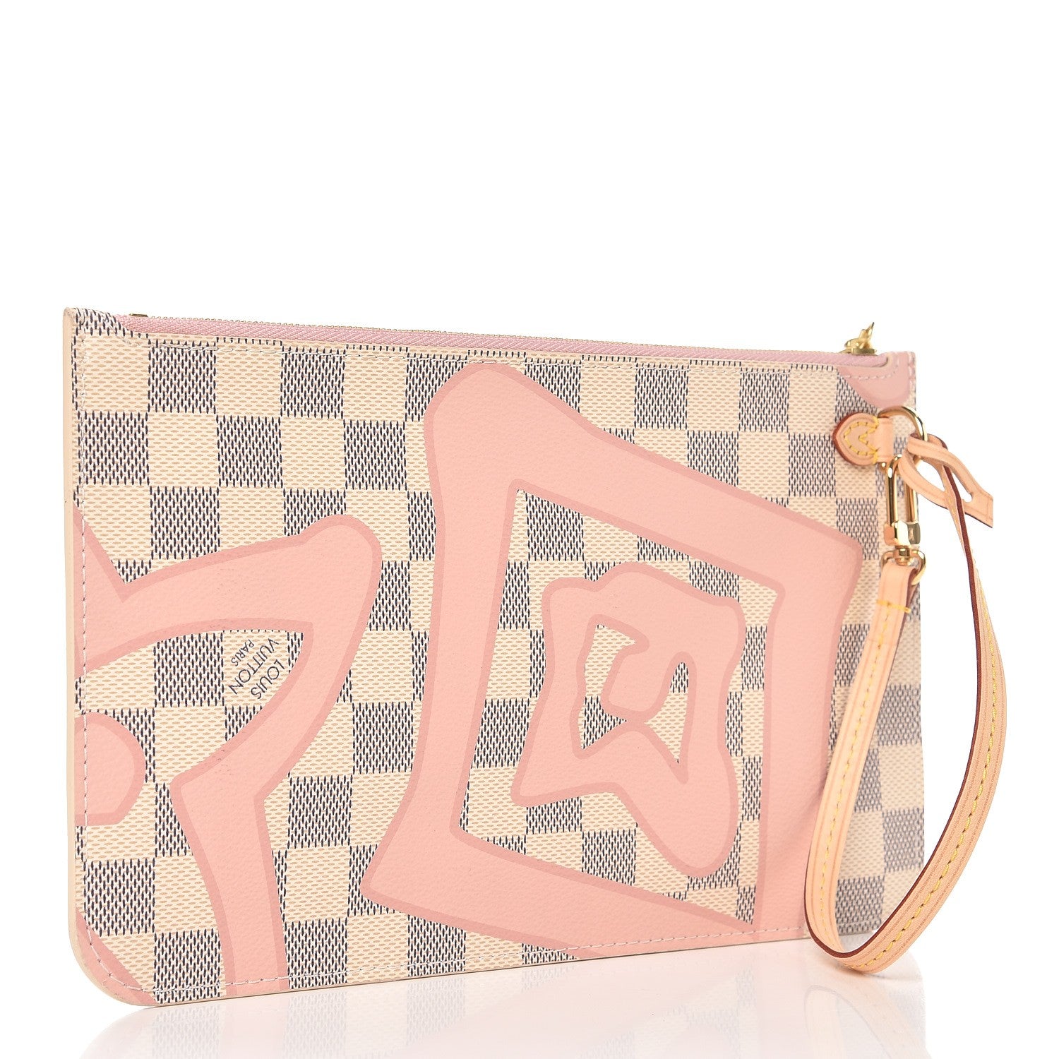 Louis Vuitton Damier Azur Tahitienne Neverfull MM GM Pochette 3 of 8