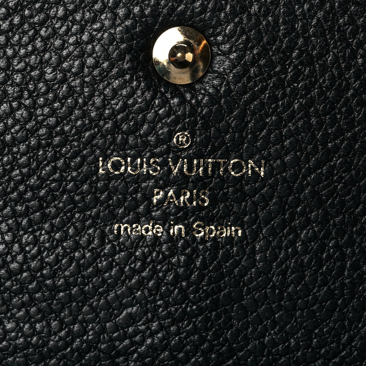 Louis Vuitton Empreinte Curieuse Wallet Black 7 of 8