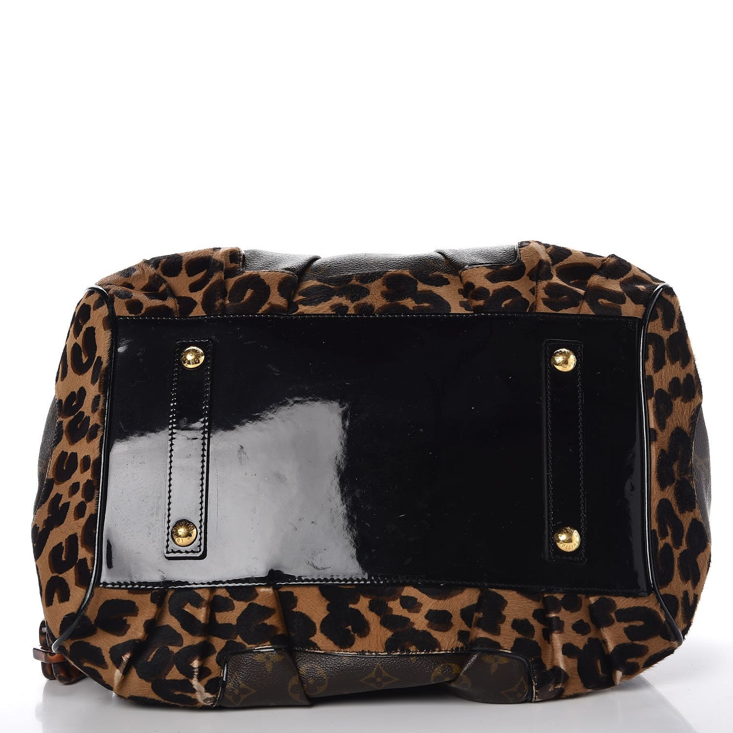 Monogram Leopard Stephen Bag