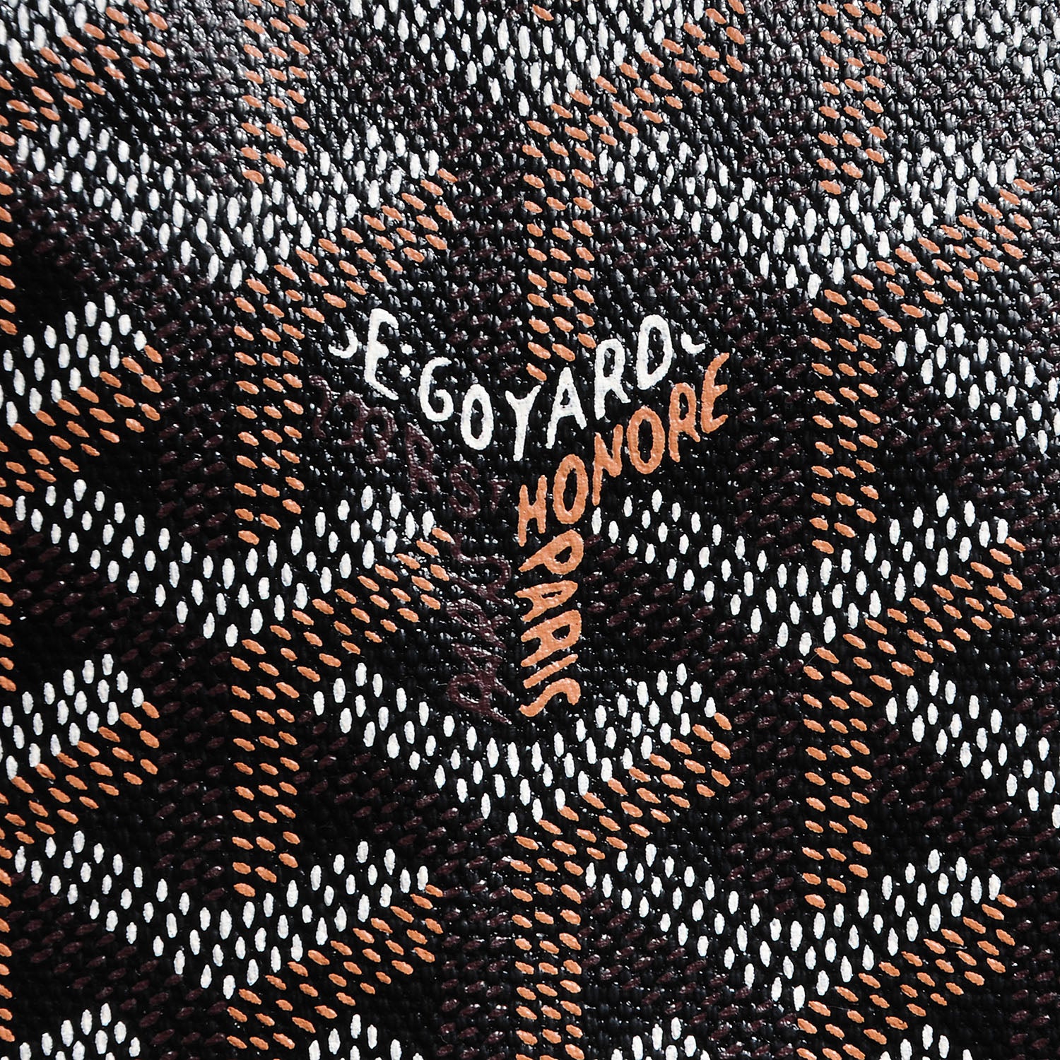 Goyard Goyardine Voltaire Tote Black 8 of 9