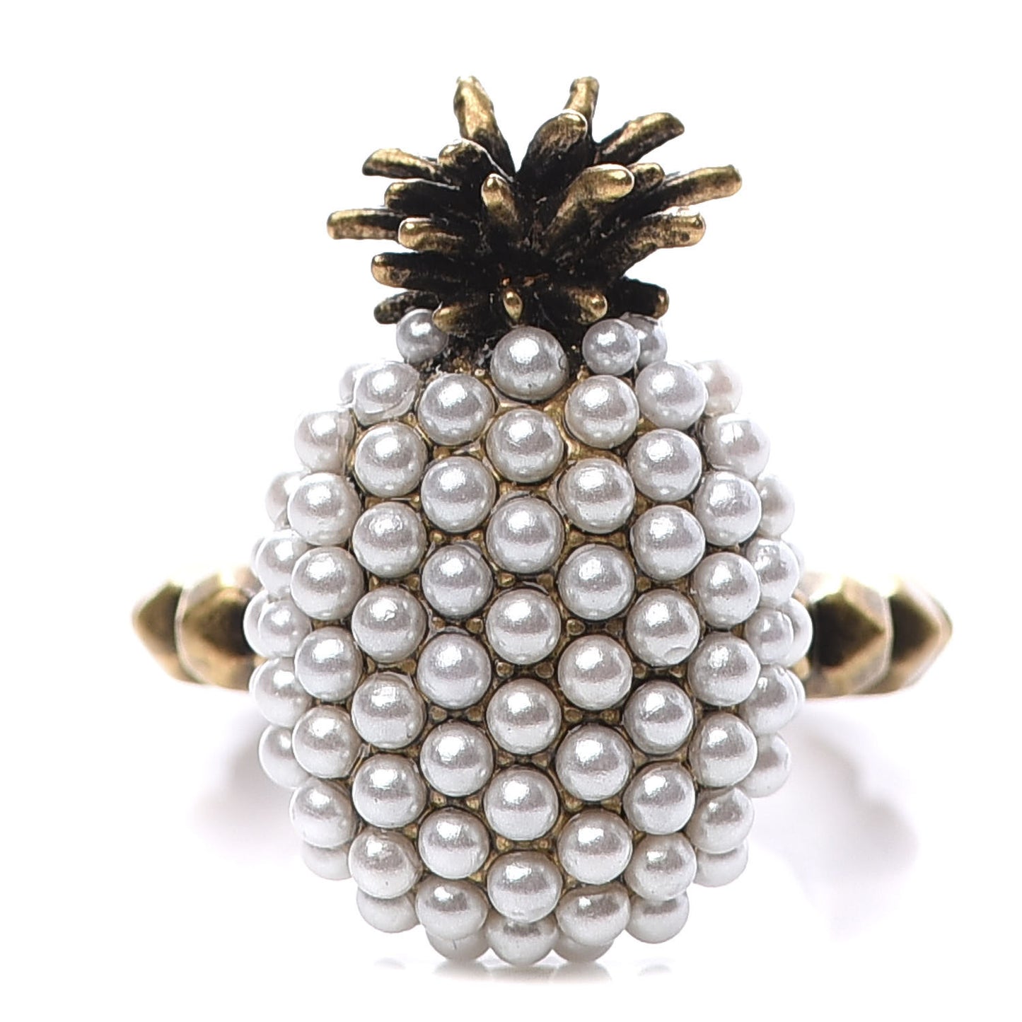 Pearl Pineapple Ring XS Cream
