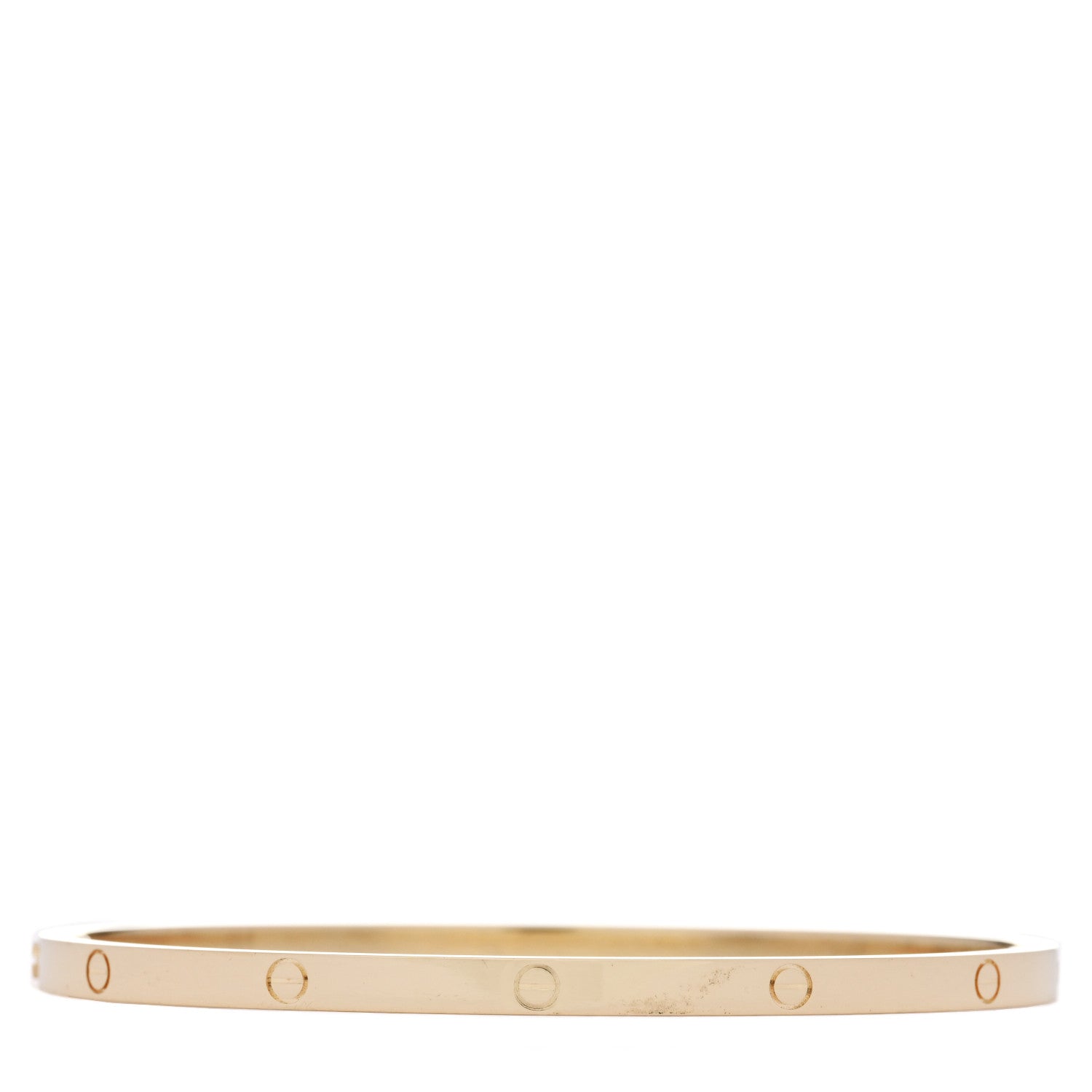 Cartier 18K Yellow Gold Small LOVE Bracelet 19 2 of 8
