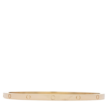Cartier 18K Yellow Gold Small LOVE Bracelet 19 2 of 8