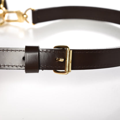 Louis Vuitton Calfskin Adjustable Speedy Bandouliere Shoulder Strap Brown 4 of 4