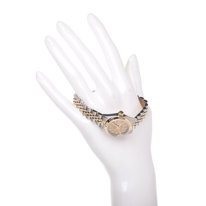 Rolex Stainless Steel 18K Yellow Gold 26mm Oyster Perpetual Datejust Watch Champagne 69173 2 of 7