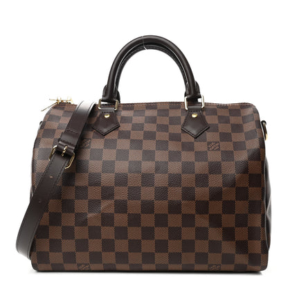 Louis Vuitton Damier Ebene Speedy Bandouliere 30 1 of 11