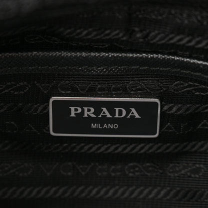 Prada Tessuto Nylon Saffiano Small Backpack Black 6 of 14