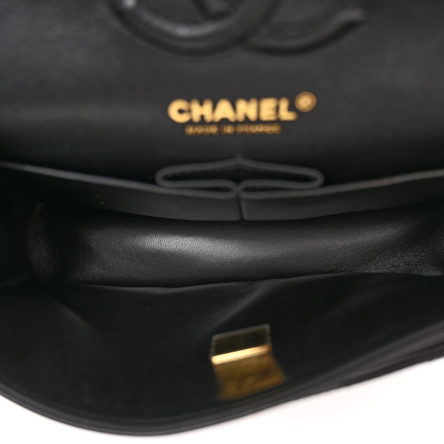 Chanel Lambskin Quilted Small Double Flap Black 5 of 10