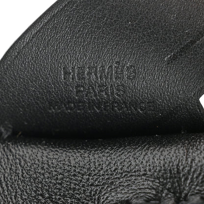 Hermes Milo Lambskin Grigri Rodeo Pegase Horse Bag Charm PM So Black 3 of 5