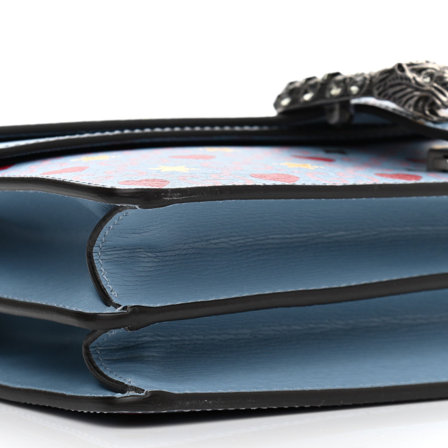 Gucci Calfskin Valentine's Day Exclusive Small Dionysus Bag Blue 5 of 11
