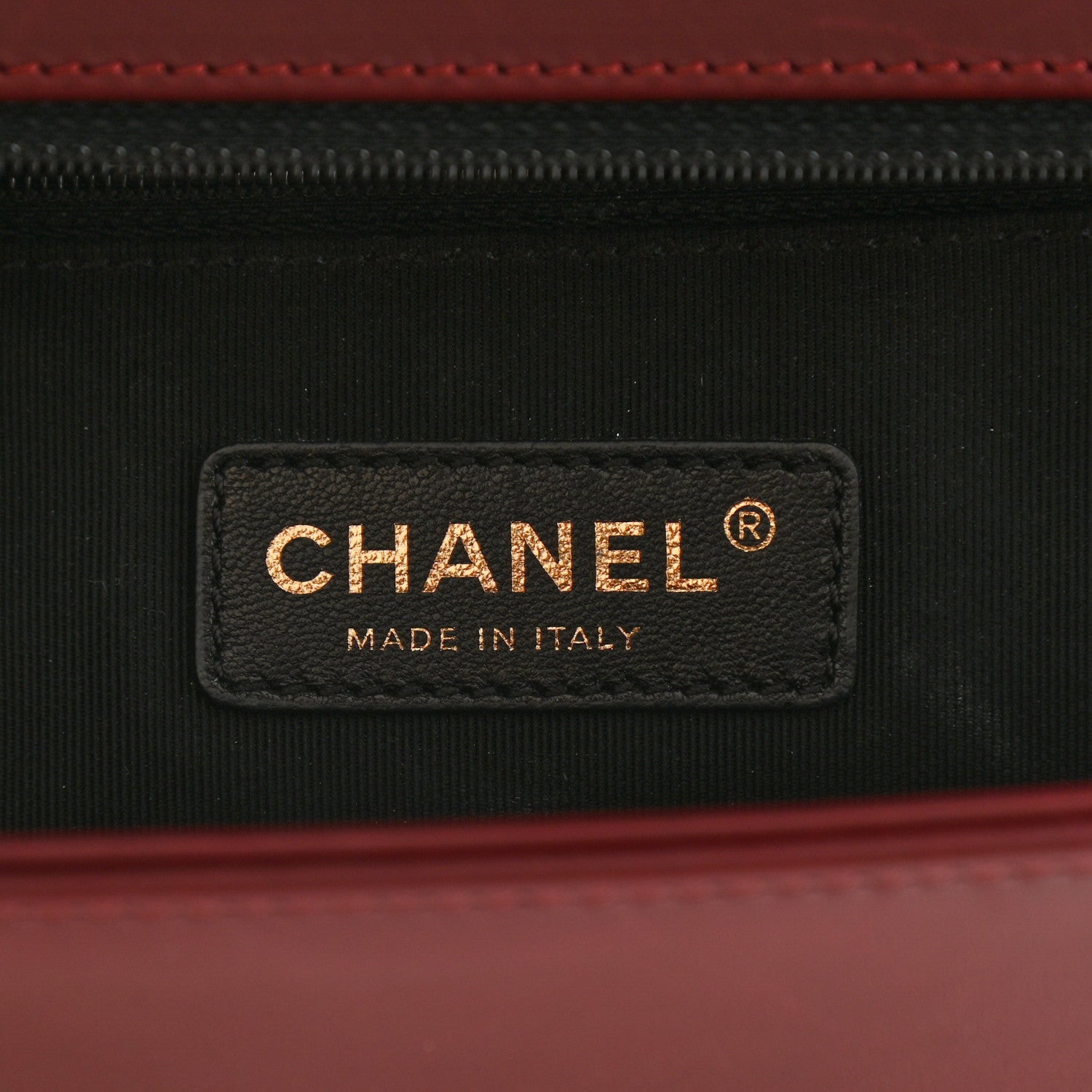 Chanel Caviar Suede Calfskin Chevron New Medium Boy Flap Burgundy 5 of 10
