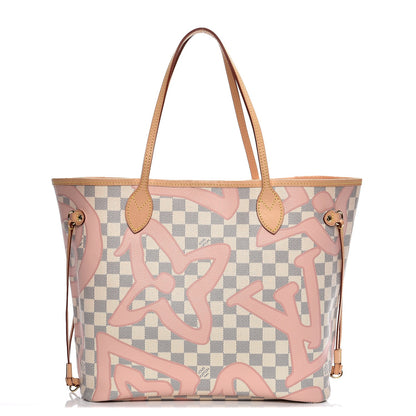 Louis Vuitton Damier Azur Tahitienne Neverfull MM 1 of 10