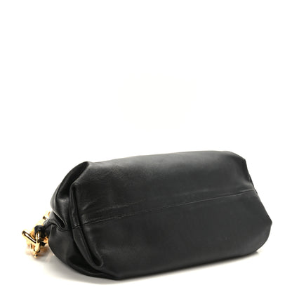 Bottega Veneta Calfskin The Pouch Chain Black 4 of 9