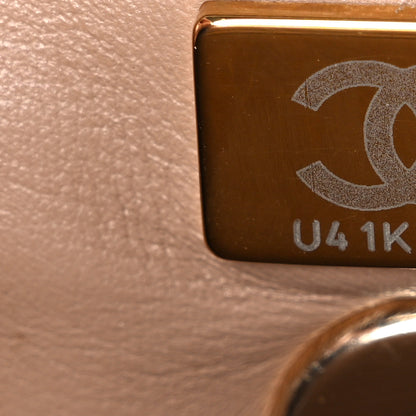 Chanel Caviar Quilted Mini Coco Handle Flap Beige 7 of 11