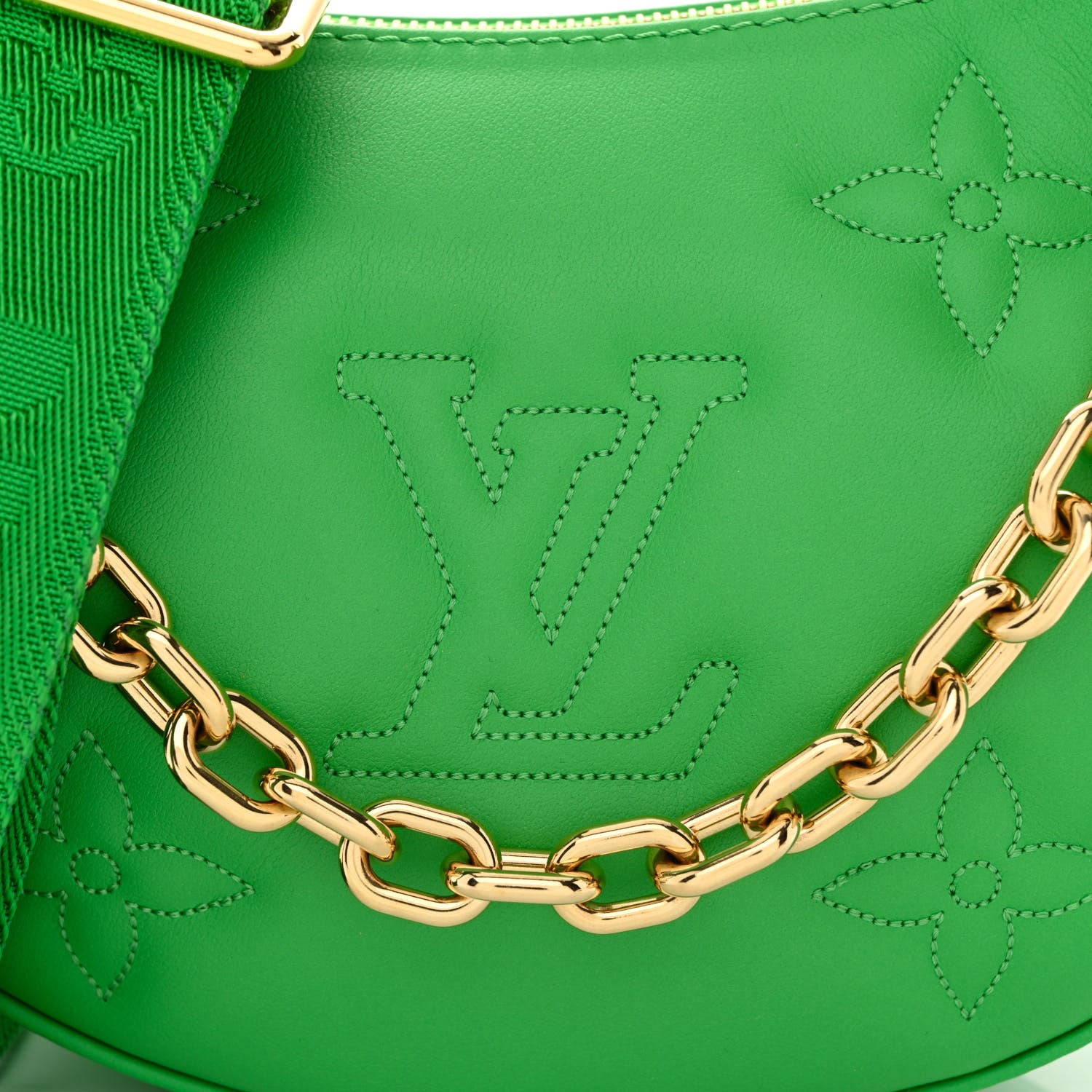 Louis Vuitton Calfskin Bubblegram Over The Moon Basilic 7 of 9