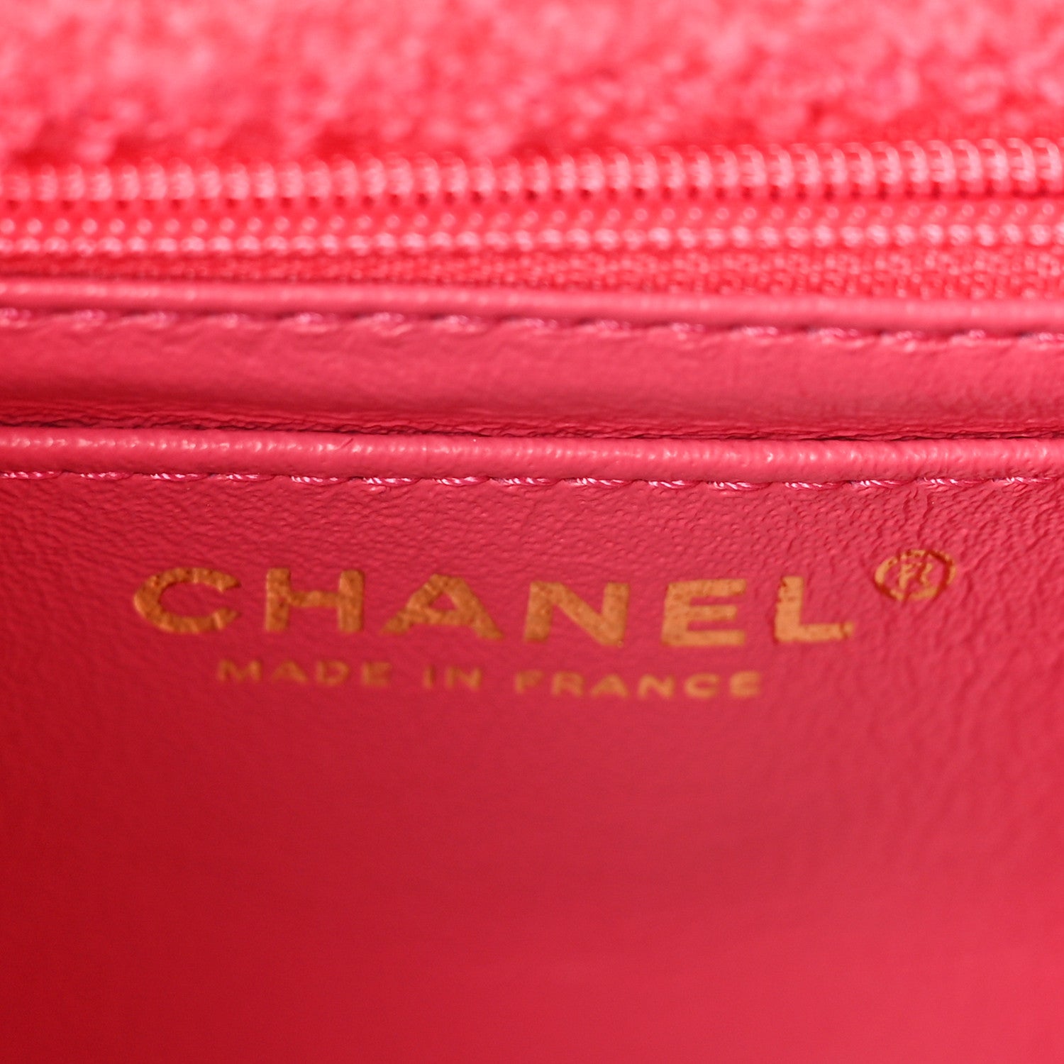 Chanel Tweed Quilted 2.55 Reissue Mini Flap Pink 6 of 11