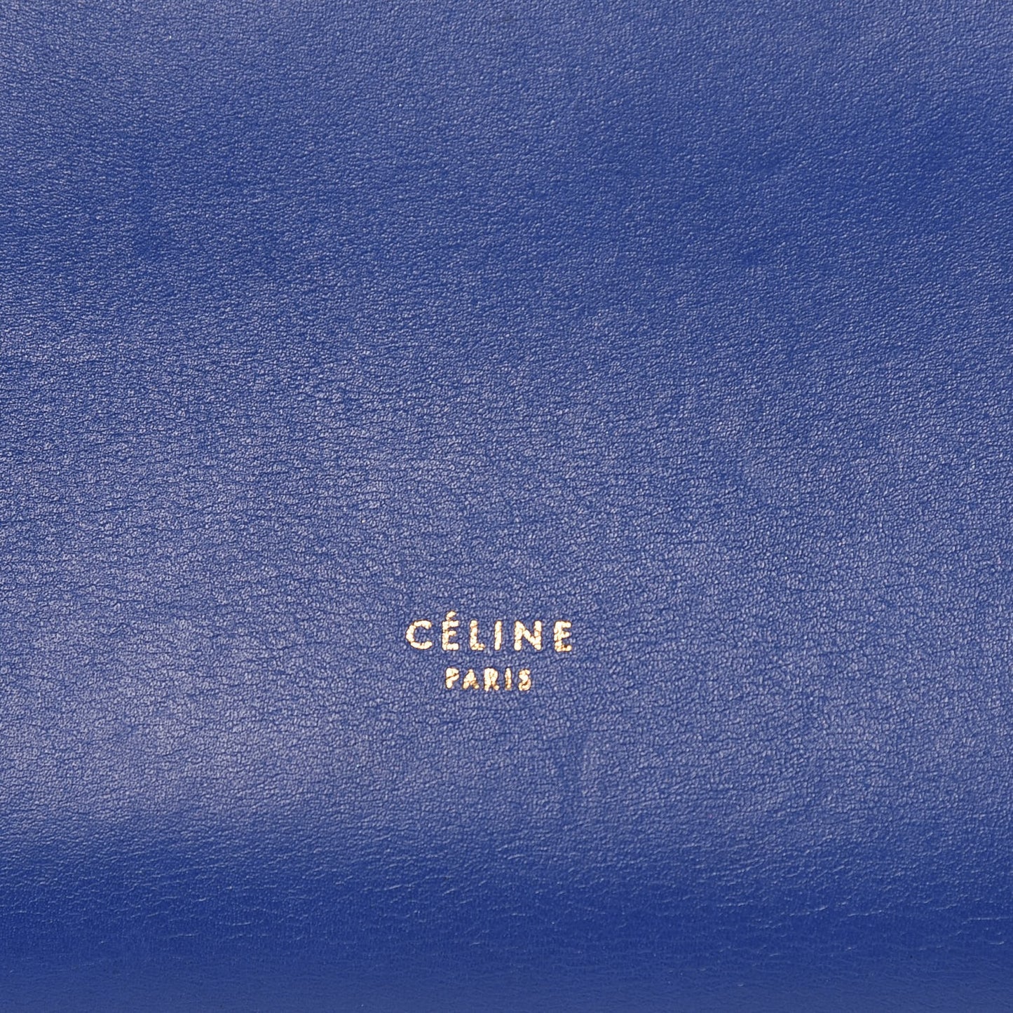 Smooth Calfskin Small Tie Knot Tote Indigo