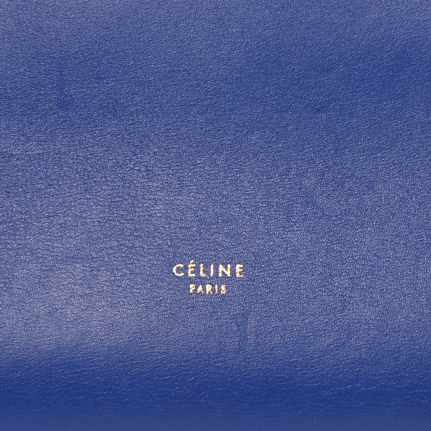 Celine Smooth Calfskin Small Tie Knot Tote Indigo 7 of 19