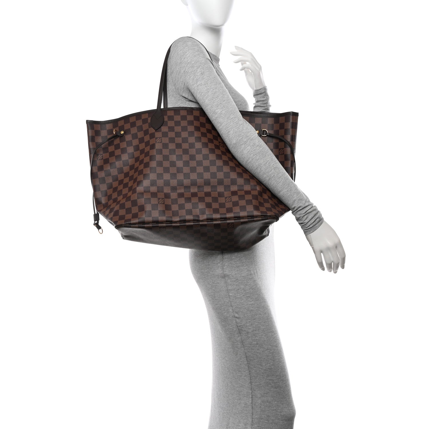 Louis Vuitton Damier Ebene Neo Neverfull GM 2 of 9