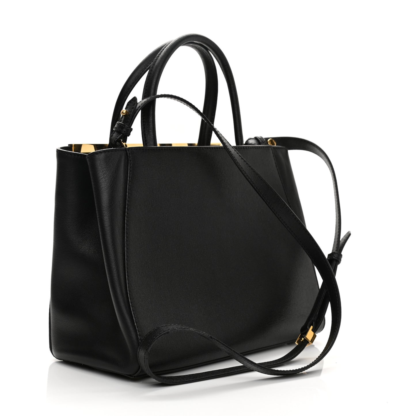 Vitello Elite Petite 2Jours Tote Black