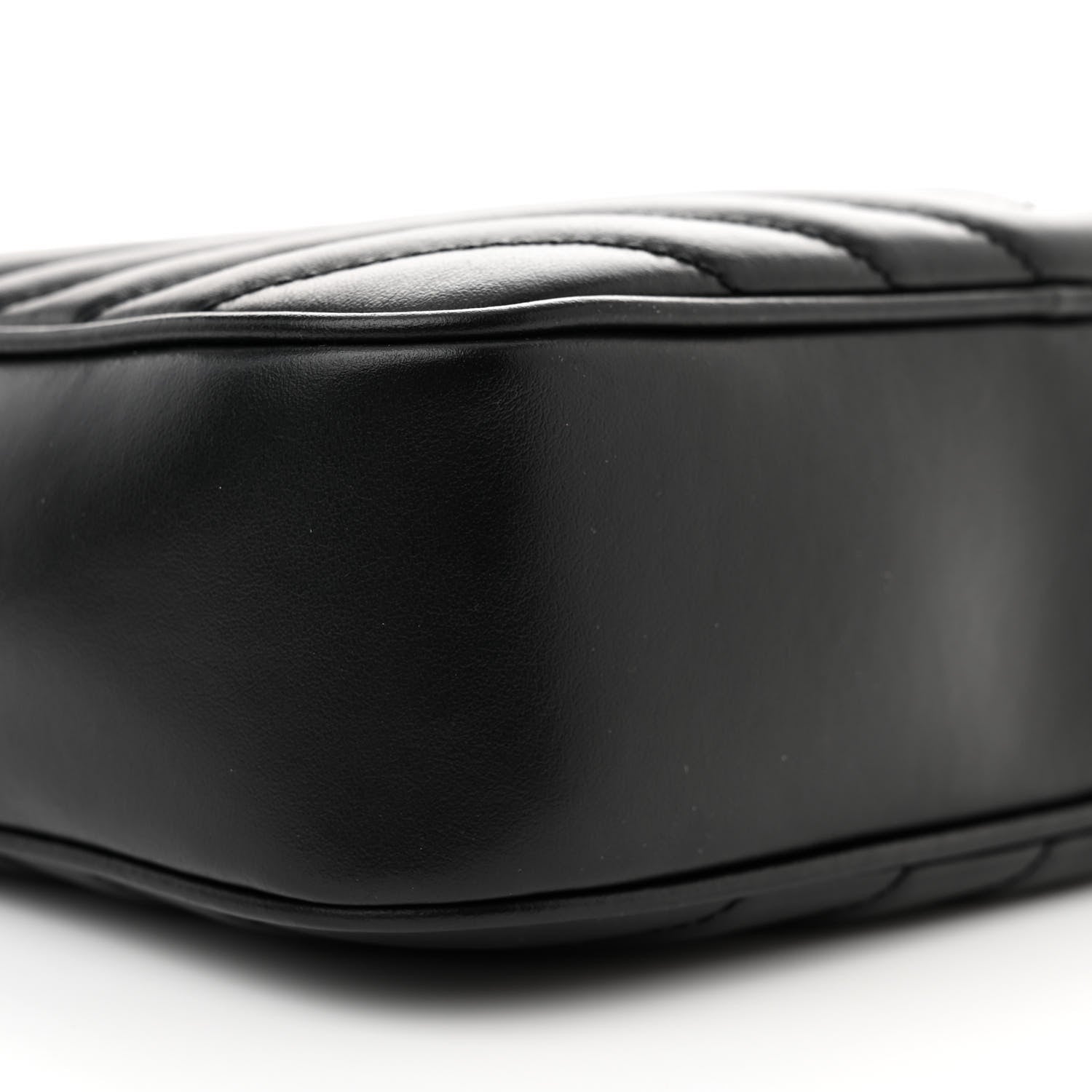 Saint Laurent Calfskin Matelasse Monogram Lou Camera Bag Black 9 of 11