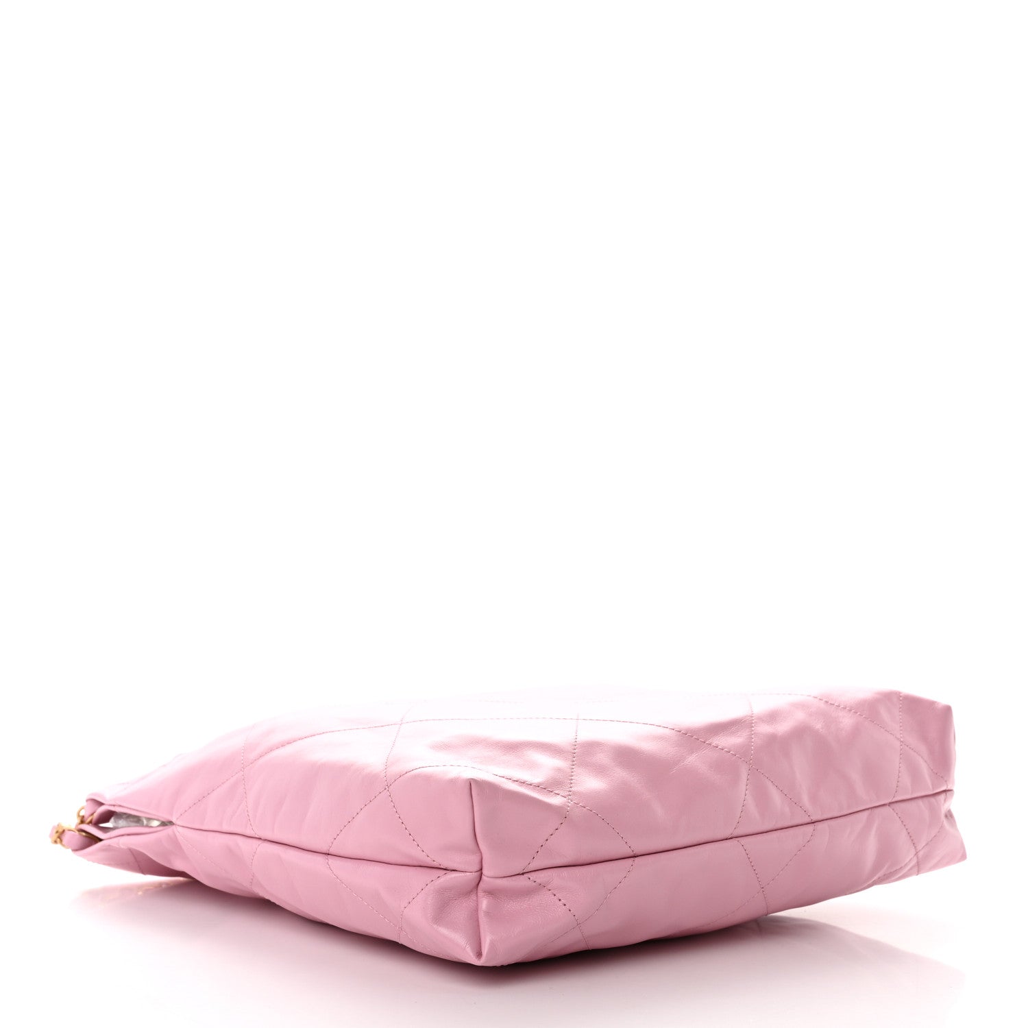 Chanel Shiny Calfskin Quilted Small Chanel 22 Dark Pink 5 of 13