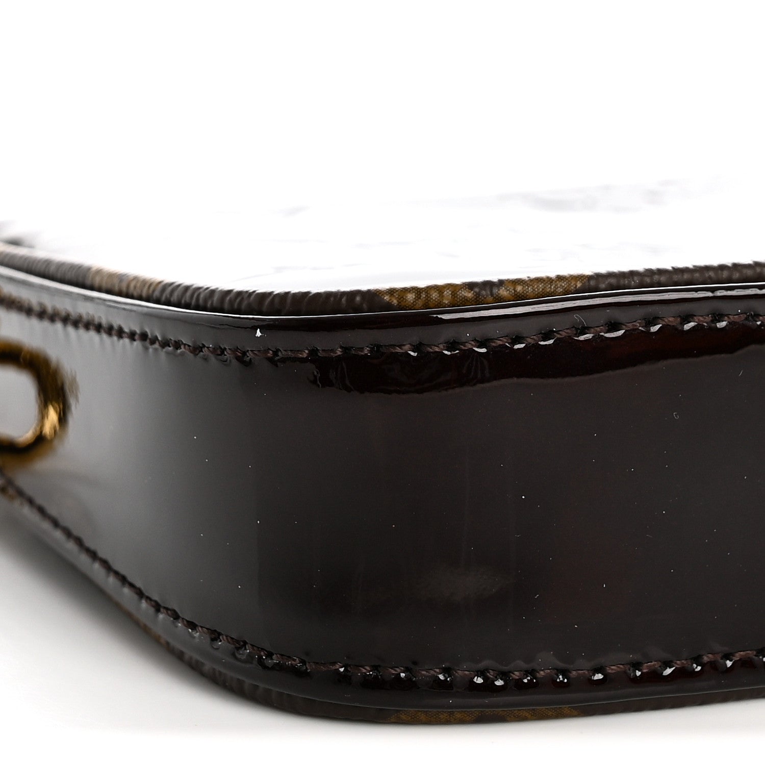 Louis Vuitton Vernis Monogram Mini Pochette Accessories Amarante 7 of 9