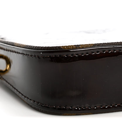 Louis Vuitton Vernis Monogram Mini Pochette Accessories Amarante 7 of 9