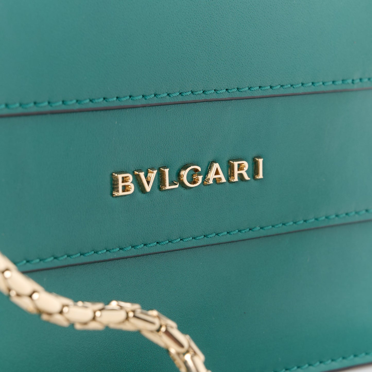 Calfskin Serpenti Forever Shoulder Bag Emerald Green