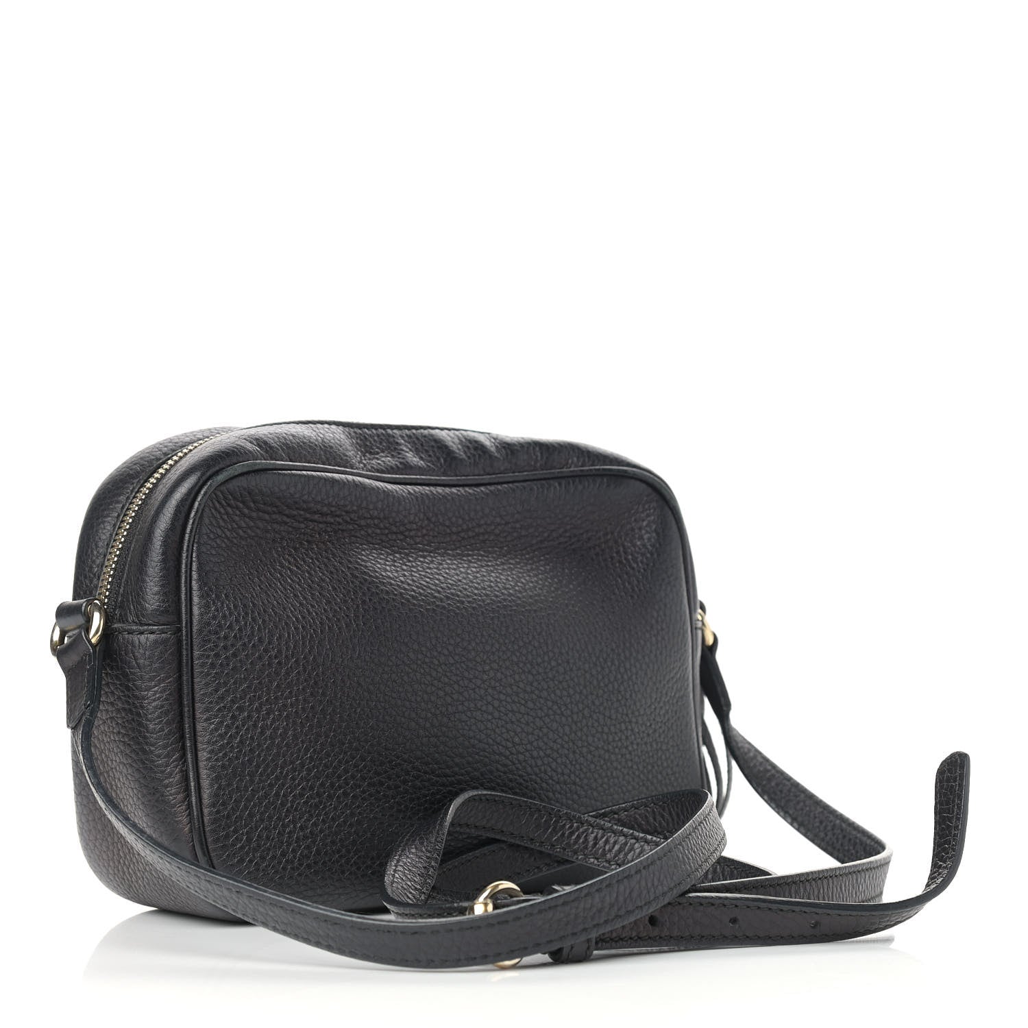 Gucci Pebbled Calfskin Small Soho Disco Bag Black 3 of 25