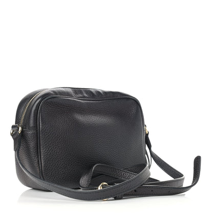 Gucci Pebbled Calfskin Small Soho Disco Bag Black 3 of 25