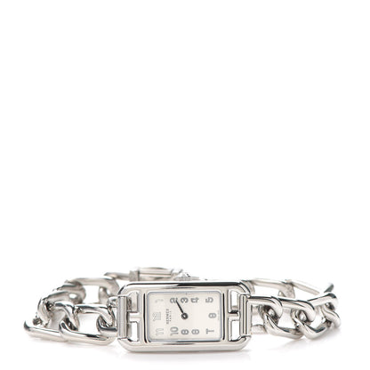 Hermes Stainless Steel 17mm Nantucket Quartz Watch 2 of 7