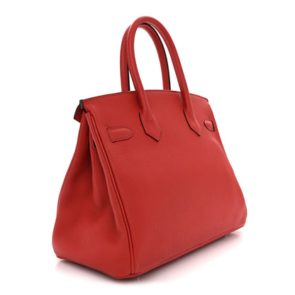Hermes Togo Birkin 30 Geranium 3 of 12