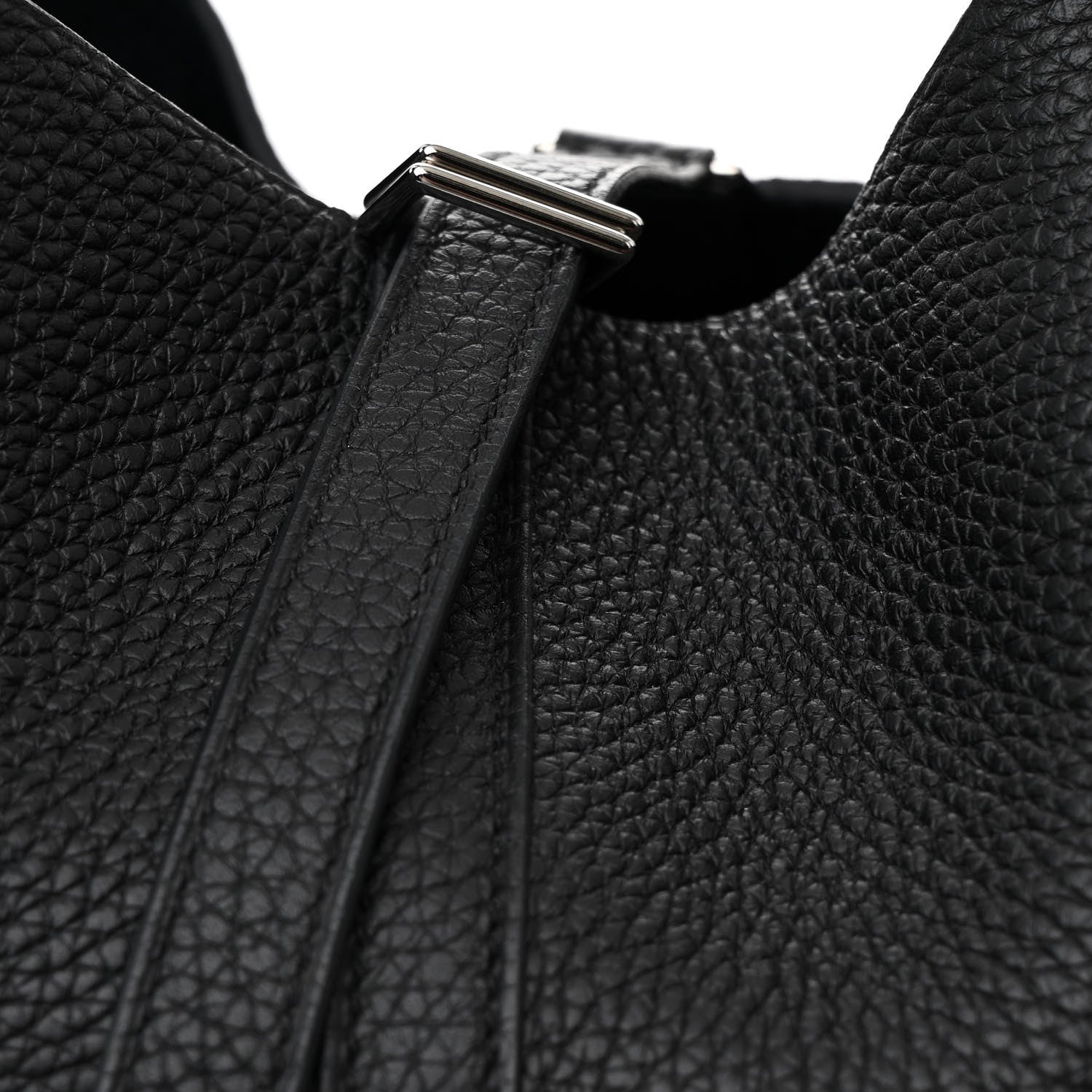 Hermes Taurillon Clemence Picotin Lock 22 MM Black 8 of 11