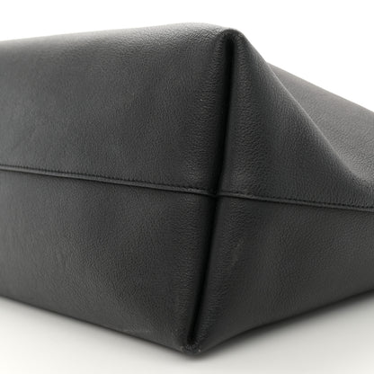 Saint Laurent Calfskin Large Shopping Tote Black 10 of 14