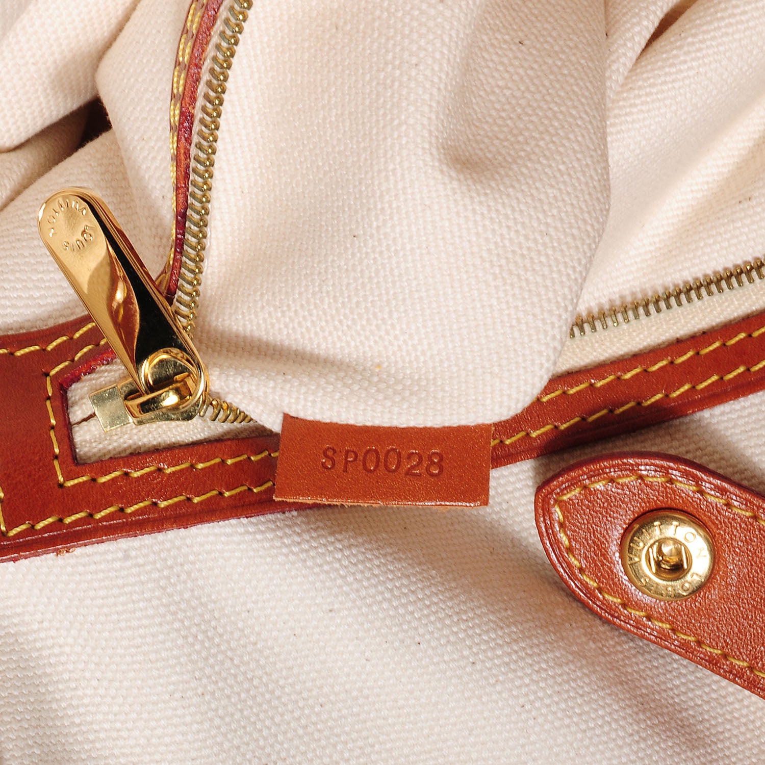 Louis Vuitton Monogram Rayures Tisse Sac PM 7 of 7