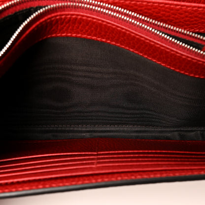 Gucci Calfskin Mini Dionysus Chain Wallet Hibiscus Red 6 of 12