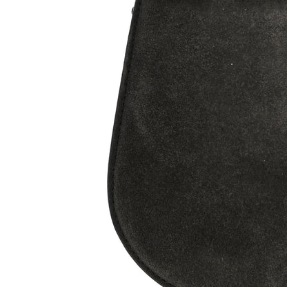 MCM Suede Calfskin Trisha Small Shoulder Bag Black 16 of 16