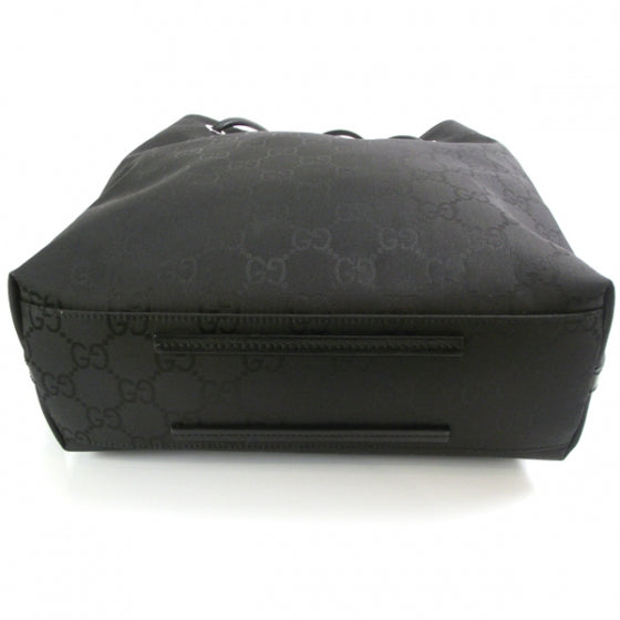 Gucci Nylon Monogram Tote Black 4 of 9