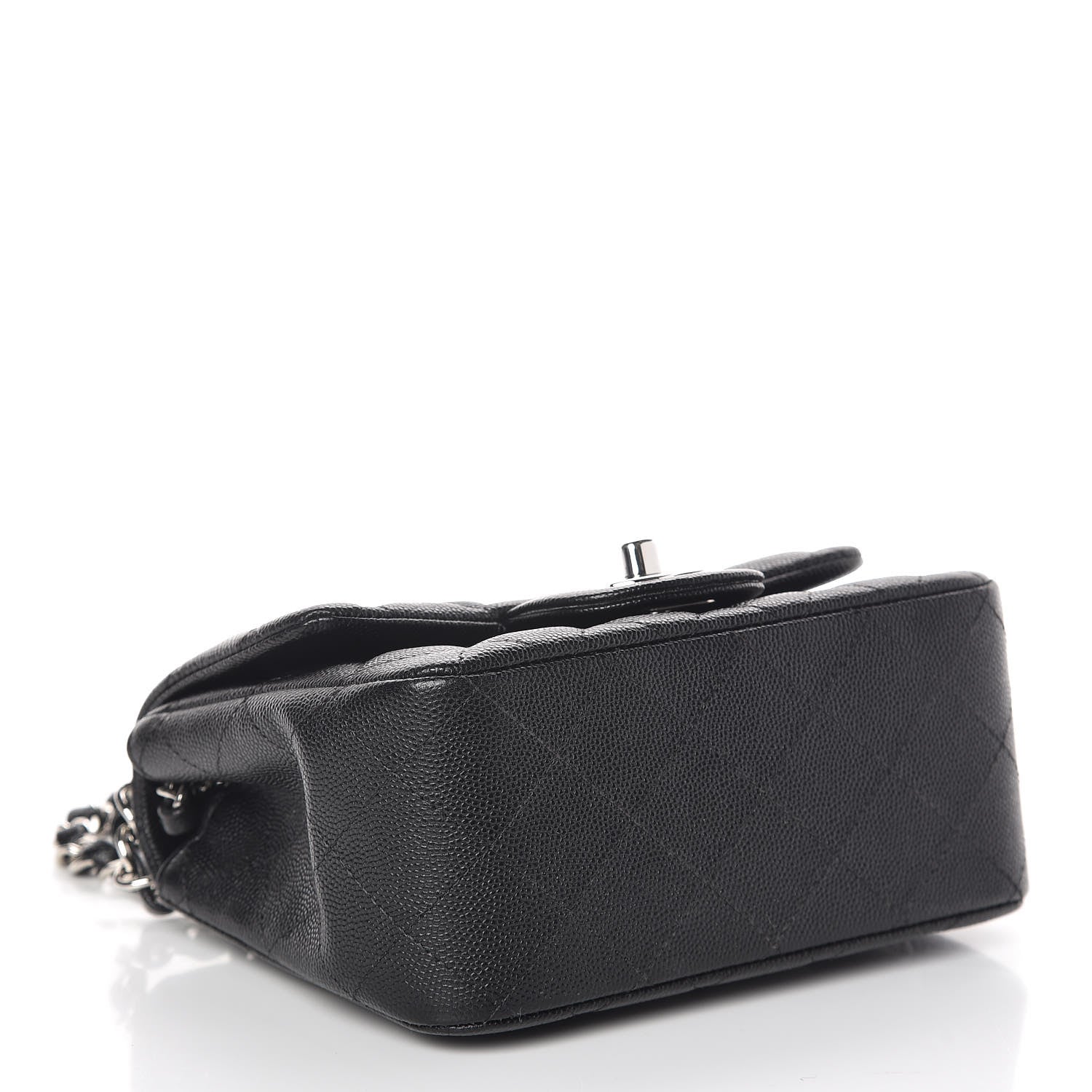 Chanel Caviar Quilted Mini Square Flap Black 4 of 11