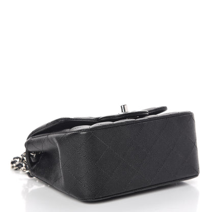 Chanel Caviar Quilted Mini Square Flap Black 4 of 11