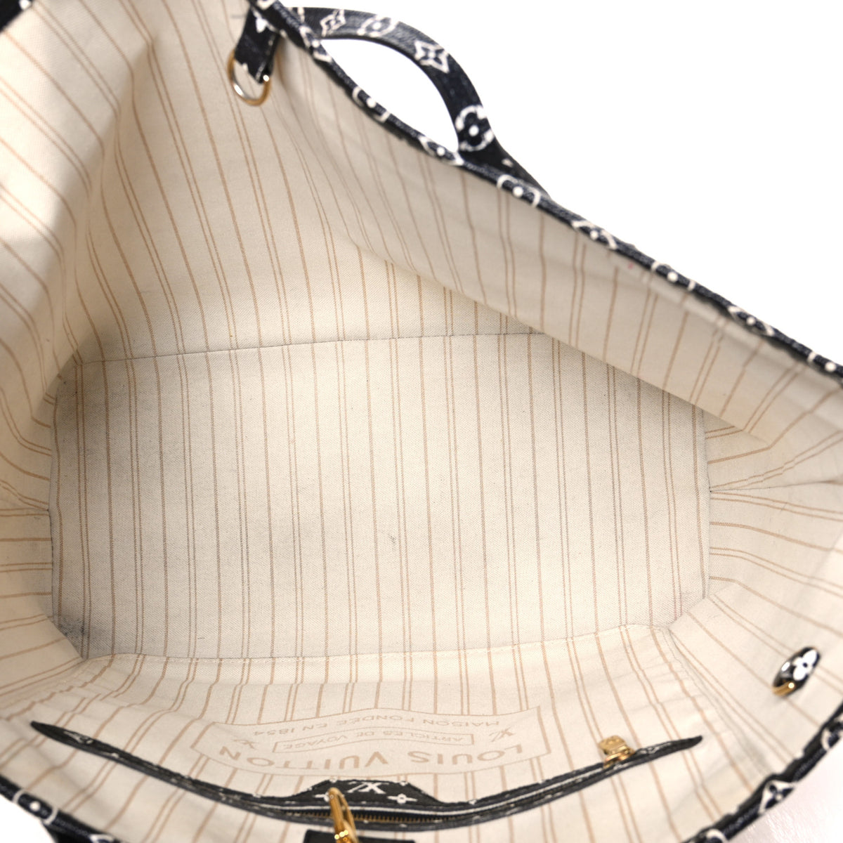 Monogram Giant Jungle Neverfull MM Ivory