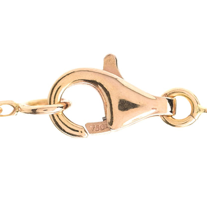 Van Cleef & Arpels 18K Rose Gold Carnelian Magic Alhambra Pendant Necklace 6 of 7