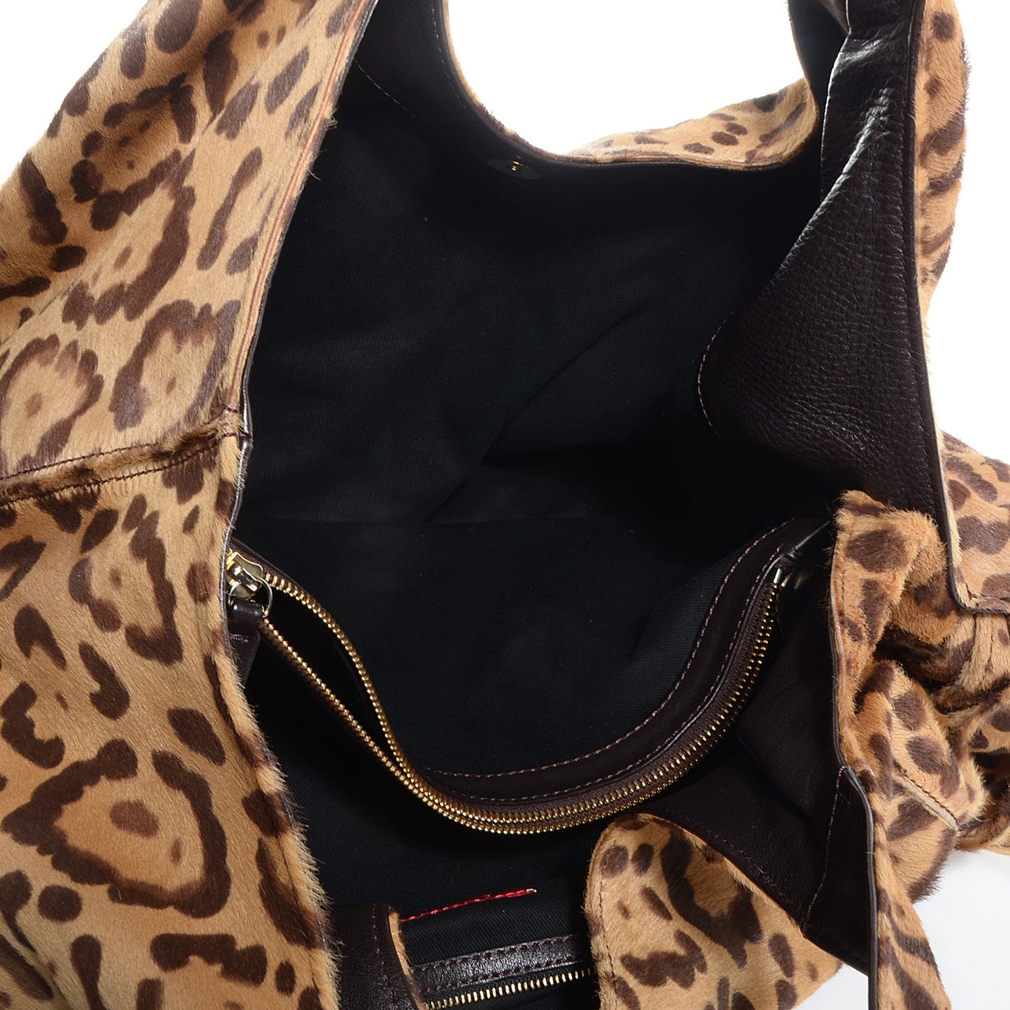 Pony Hair Leopard Nuage Hobo