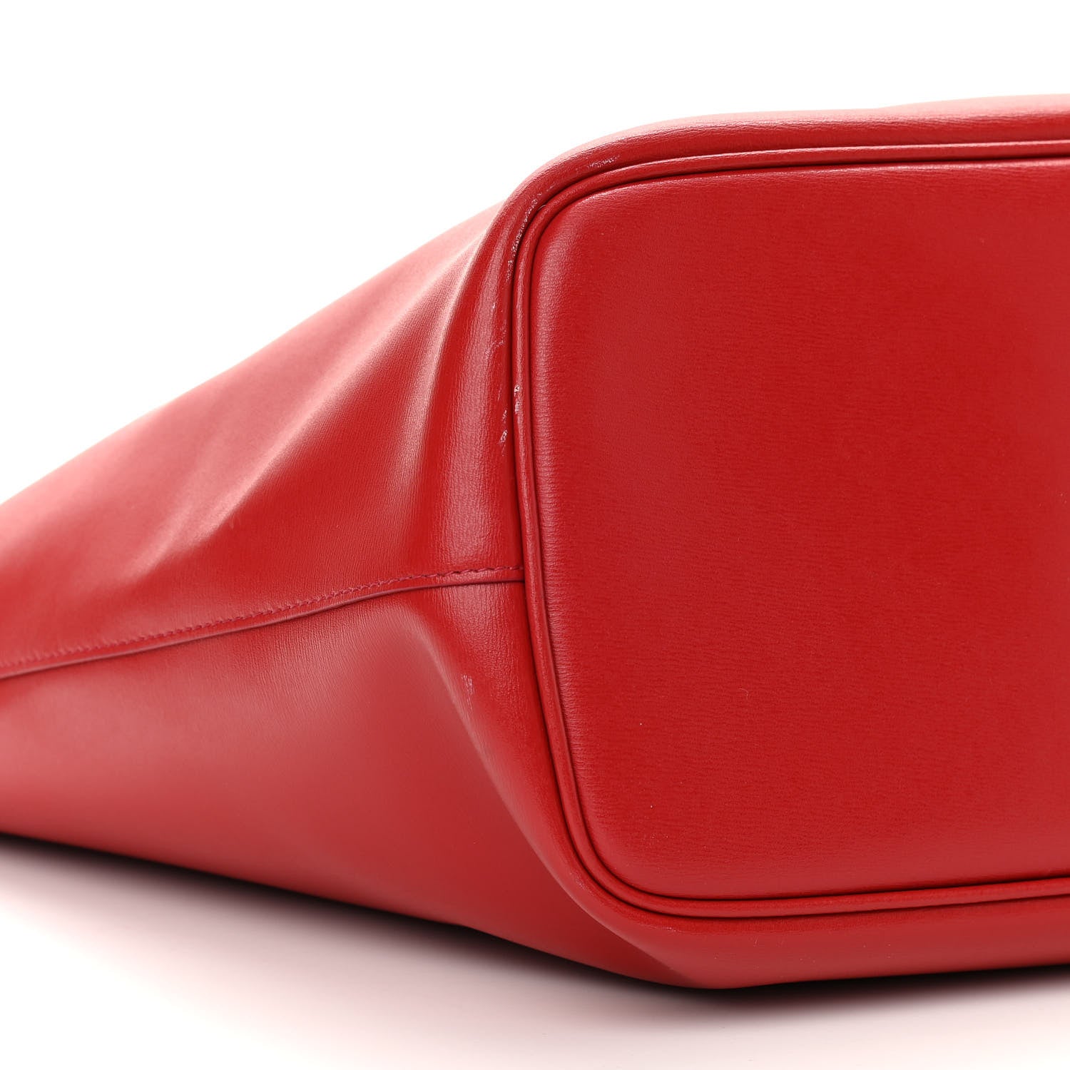 Salvatore Ferragamo Calfskin Medium Gancini Tote Red 9 of 11