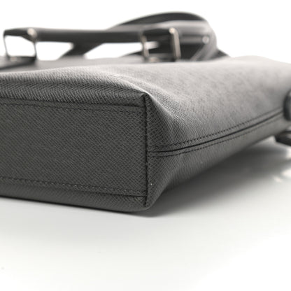 Louis Vuitton Taiga Anton Soft Briefcase Ardoise 10 of 12