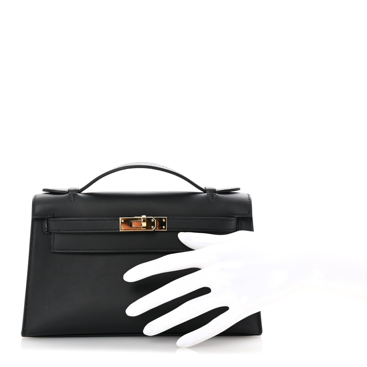 Swift Kelly Pochette Clutch Black